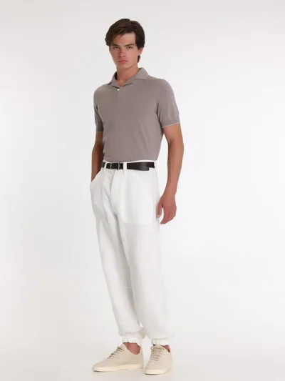 Поло цвет кофе — превью 4