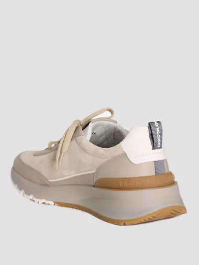 Кроссовки цвет бежевый — превью 3