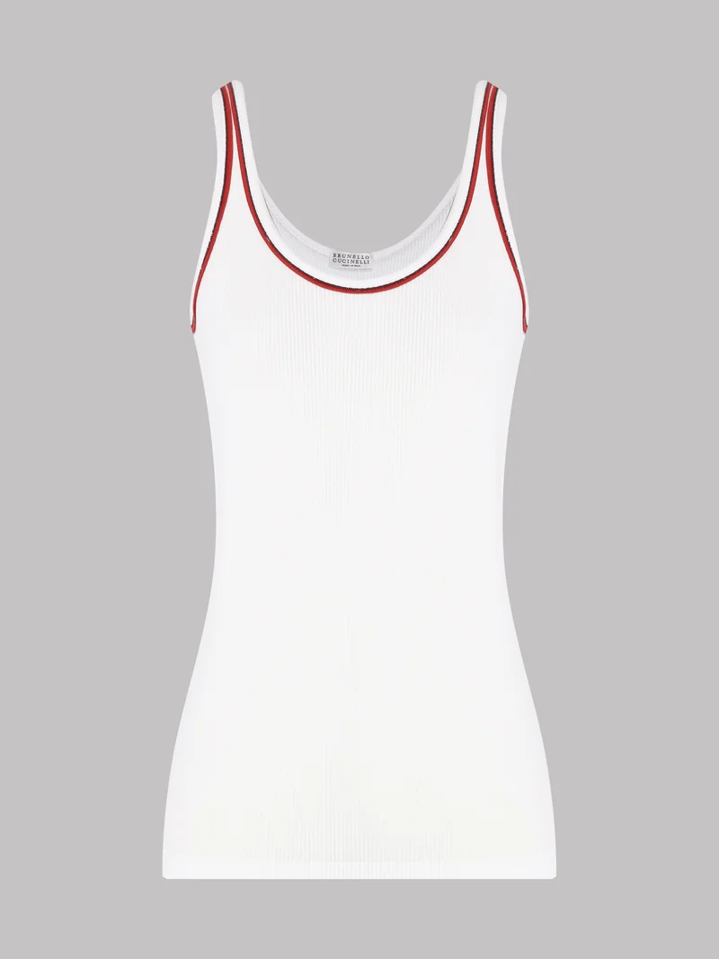 Майка цвет белый