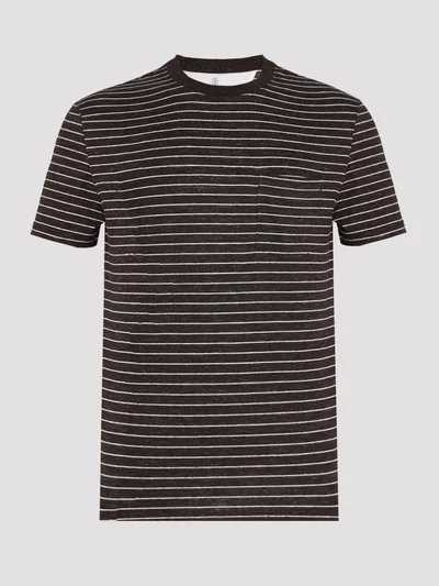 Футболка цвет коричневый — превью 1