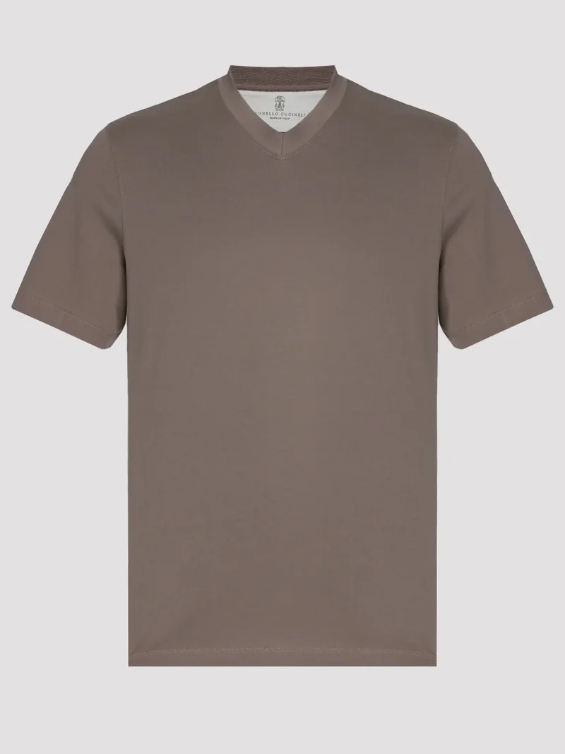 Футболка цвет кофе