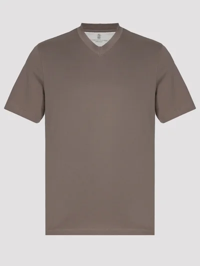 Футболка цвет кофе — превью 1