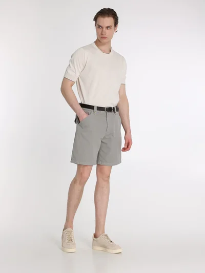 Шорты цвет хаки — превью 3