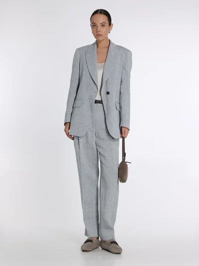 Брюки цвет серый — превью 2