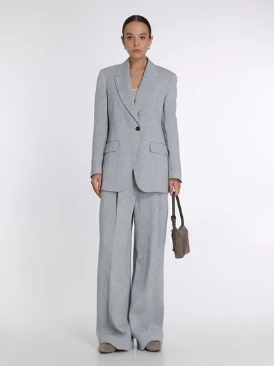 Жакет цвет серый — превью 4