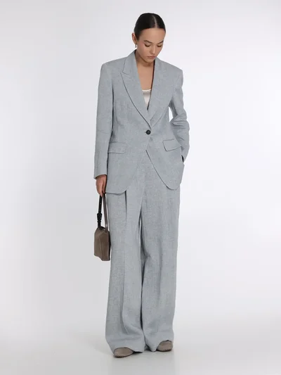 Жакет цвет серый — превью 5