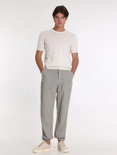 Брюки цвет белый — превью 3