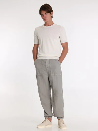 Брюки цвет белый — превью 4