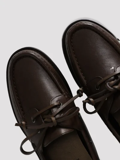 Лоферы цвет коричневый — превью 5