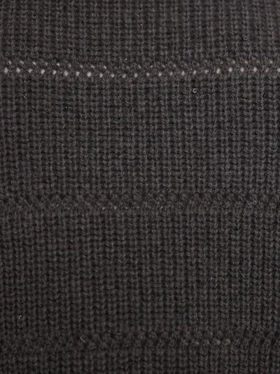 Джемпер цвет серо-коричневый — превью 5