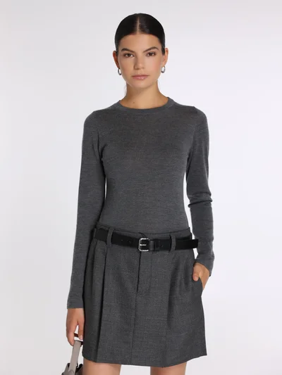 Джемпер цвет темно-серый — превью 2