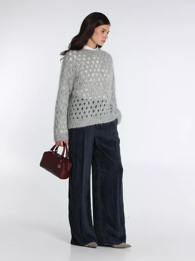 Брюки цвет темно-синий — превью 3