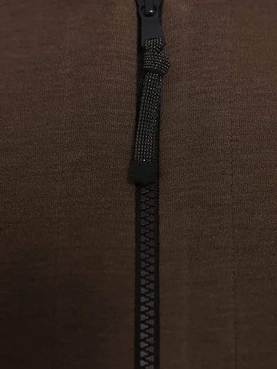 Толстовка цвет шоколадный — превью 5