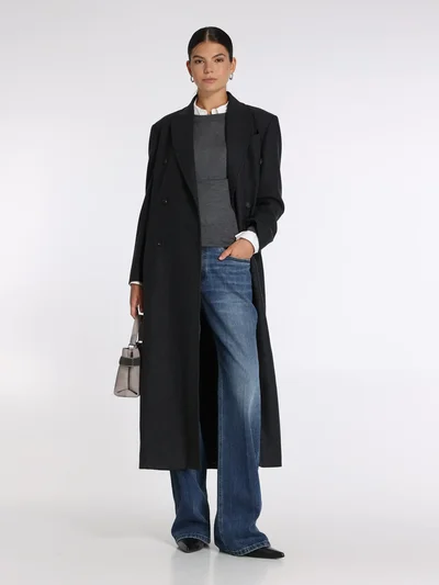 Пальто цвет антрацит — превью 2