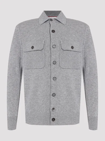 Кардиган цвет светло-серый — превью 1