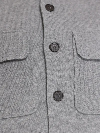 Кардиган цвет светло-серый — превью 6