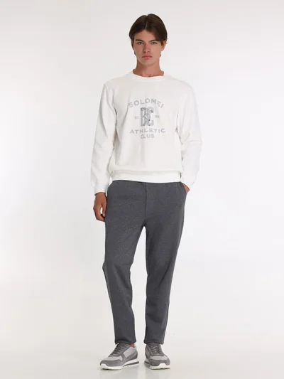 Свитшот цвет темно-синий — превью 4