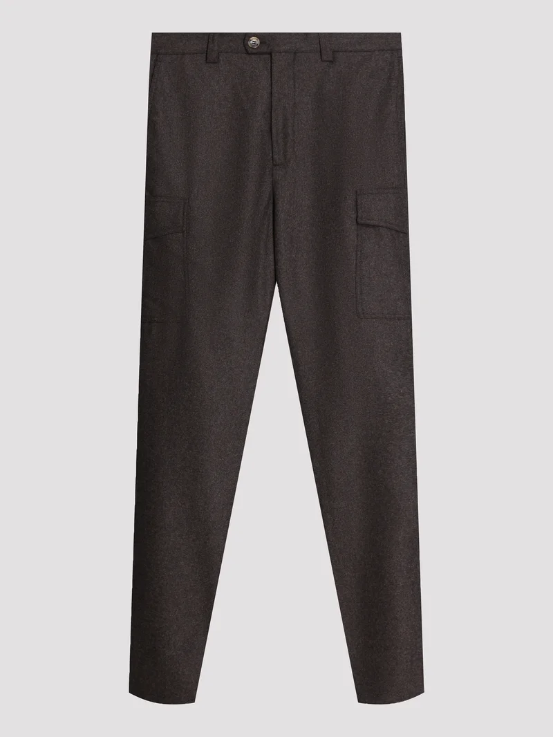 Брюки цвет коричневый