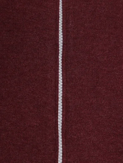 Кардиган цвет бордовый — превью 5