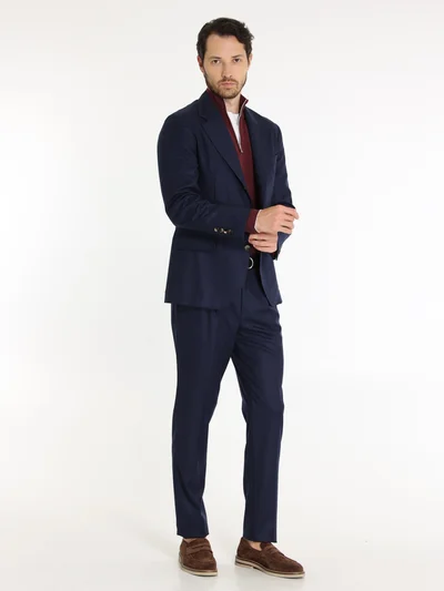 Пиджак цвет синий — превью 4