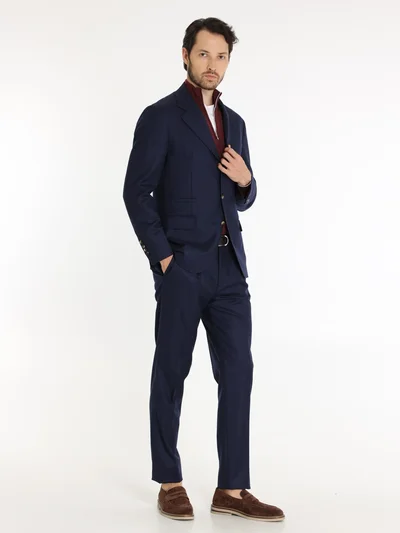 Пиджак цвет синий — превью 5