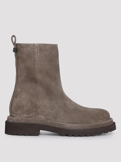 Ботинки цвет коричневый — превью 2