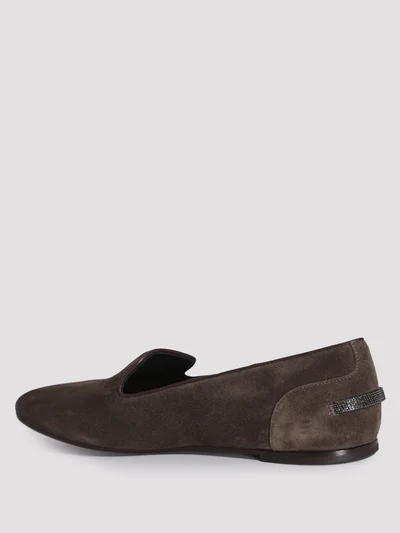 Лоферы цвет темно-коричневый — превью 4