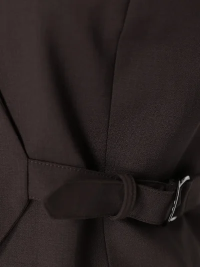 Жилет цвет коричневый — превью 4