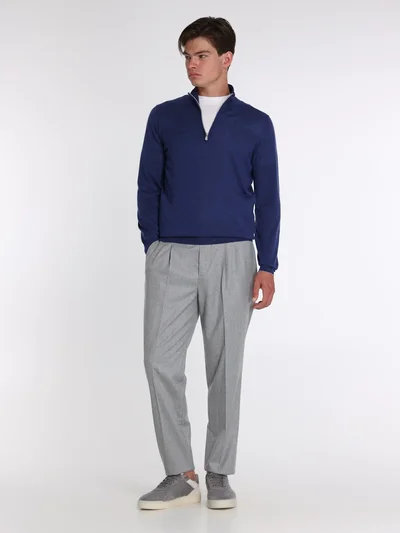 Джемпер цвет синий — превью 3