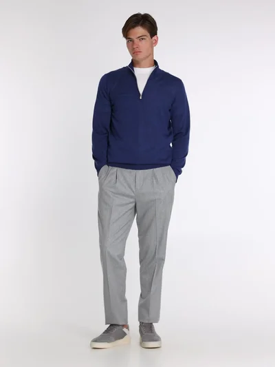 Джемпер цвет синий — превью 5