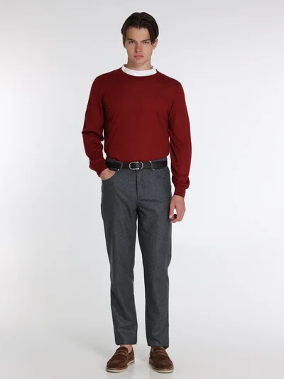 Джемпер цвет темно-серый — превью 3