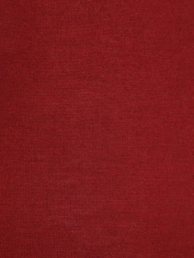 Джемпер цвет бордовый — превью 5