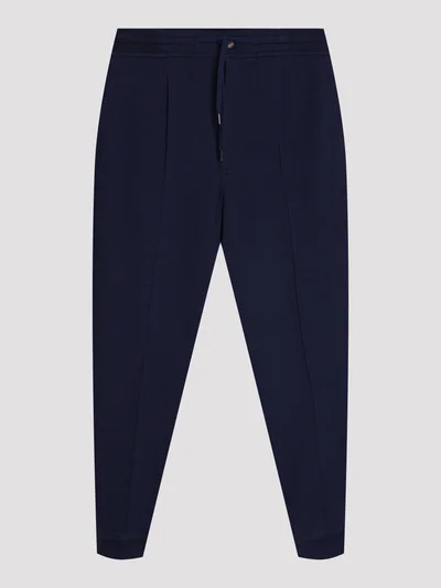 Брюки цвет темно-синий — превью 1