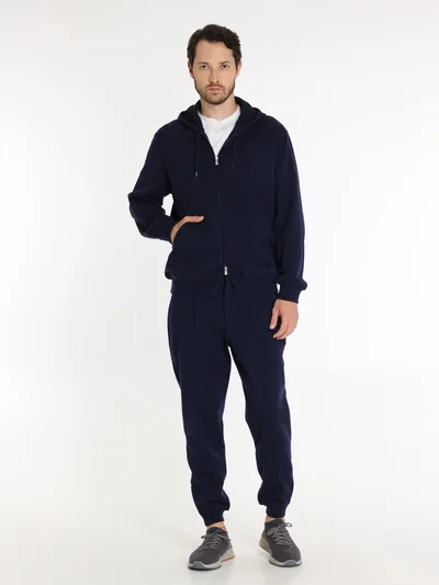 Брюки цвет темно-синий — превью 4