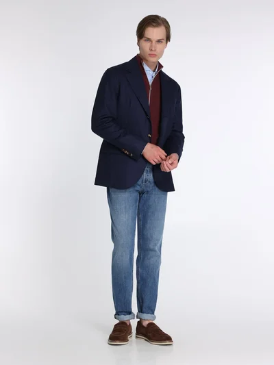 Джинсы цвет синий — превью 2