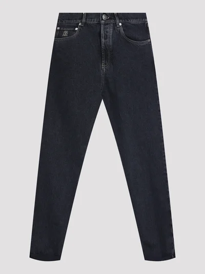 Джинсы цвет темно-серый — превью 1