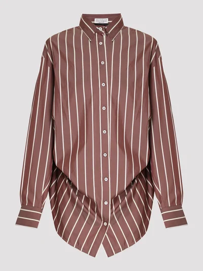 Рубашка цвет темно-синий — превью 1