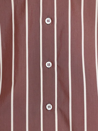 Рубашка цвет бордовый — превью 6