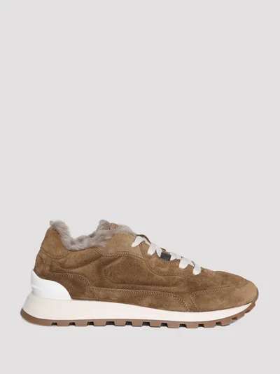 Кроссовки цвет коричневый — превью 2