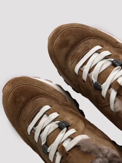 Кроссовки цвет коричневый — превью 5
