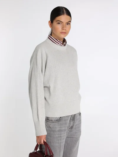 Джемпер цвет темно-серый — превью 2