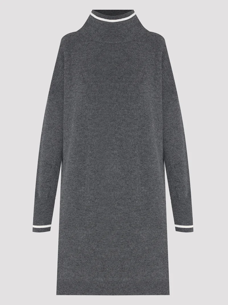 Платье цвет серый