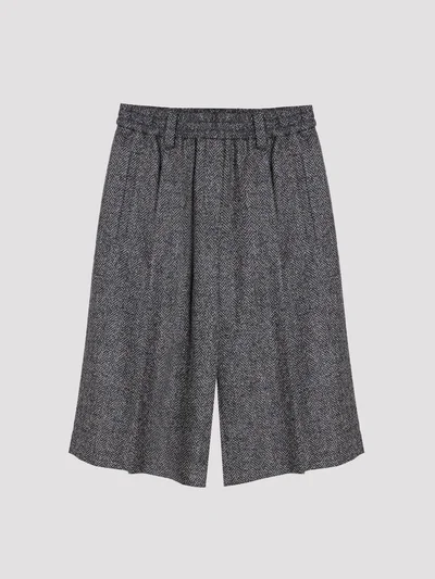 Бермуды цвет серый — превью 1