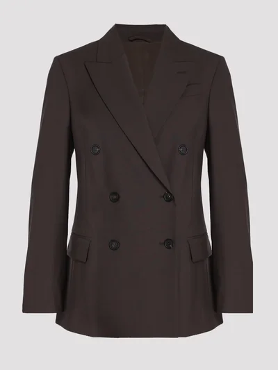 Жакет цвет коричневый — превью 1