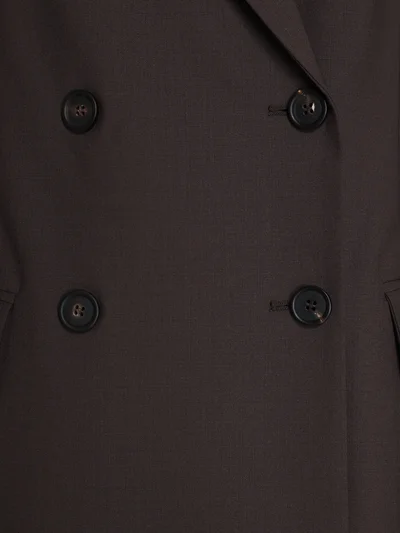 Жакет цвет коричневый — превью 5