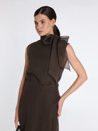 Топ цвет коричневый — превью 2