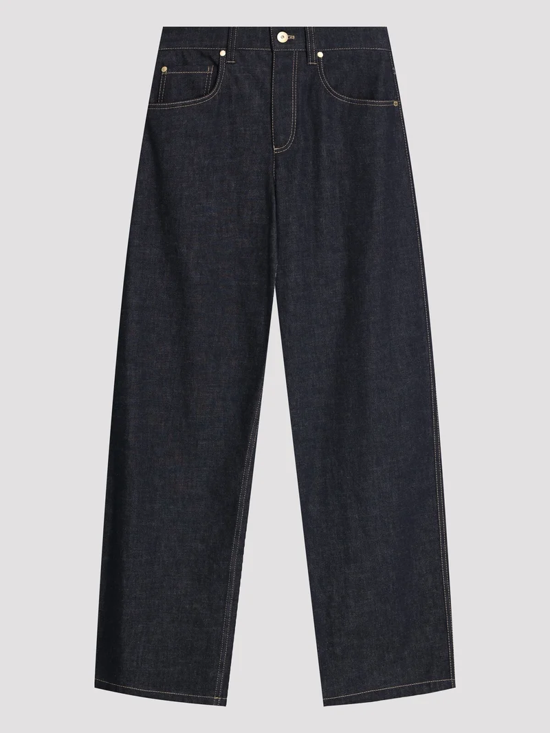 Джинсы цвет синий