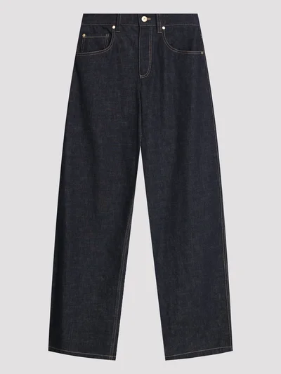 Джинсы цвет синий — превью 1