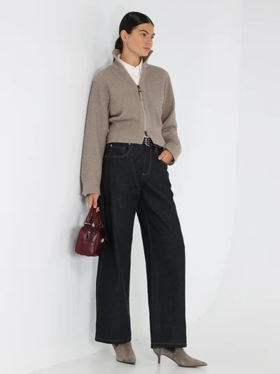 Джинсы цвет синий — превью 3