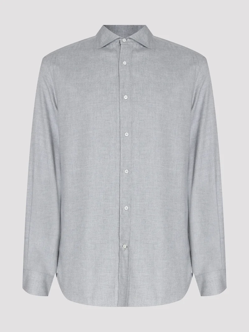 Рубашка цвет светло-серый